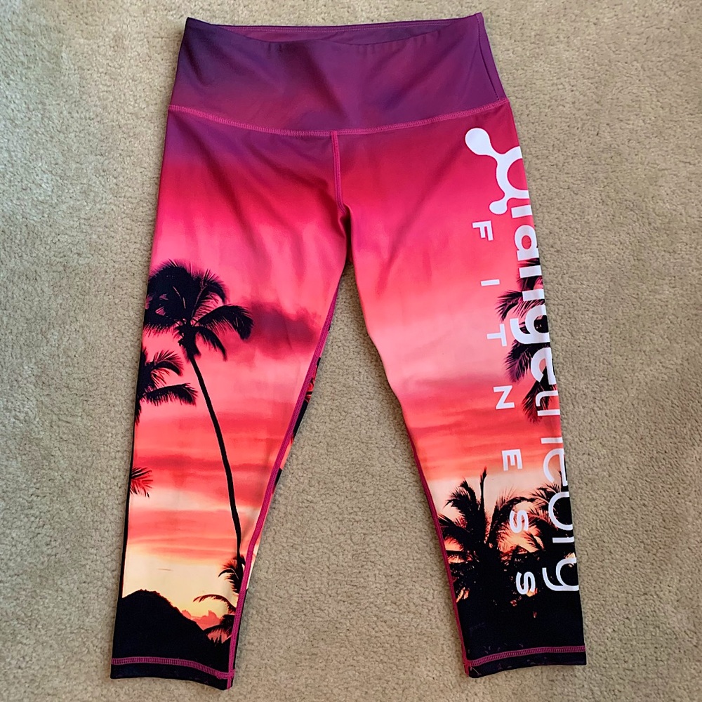 Orangetheory Fitness Sunset Capri leggings